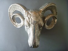 Silver ram head for sale  KIRKBY-IN-FURNESS