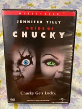 DVD Bride of Chucky Widescreen Jennifer Tilly Chucky Gets Lucky Brad Dourif Kath, usado comprar usado  Enviando para Brazil