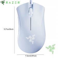 Usado, Mouse para jogos Razer DeathAdder Essential edição branca com fio 6400 DPI USB (EUA).. comprar usado Usado, Mouse para jogos Razer DeathAdder Essential edição branca com fio 6400 DPI USB (EUA).. comprar usado  Enviando para Brazil