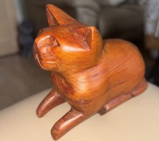 Cat handmade wooden for sale  PORTSMOUTH