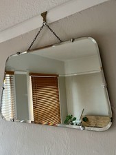 Frameless bevelled edge for sale  LONDON