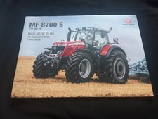 Massey Ferguson MF 8700 S Broszura Katalog Ciągnik niemiecki 44 strony, używany na sprzedaż  PL