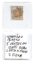 Lombardo veneto cent.usato usato  Rimini