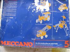 Meccano boite serie d'occasion  Le Beausset