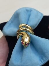 Anello serpente argento usato  Valenza