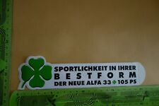 Alter aufkleber pkw gebraucht kaufen Alter aufkleber pkw gebraucht kaufen  Kupferberg