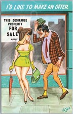 Vintage postcard humourous for sale  UK