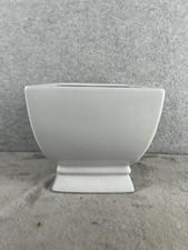 Square vase white for sale  League City