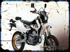 Metal sign motorbike for sale  UK