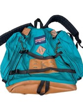 Usado, Mochila de couro vintage anos 90 Jansport feita nos EUA 23 litros+ comprar usado  Enviando para Brazil