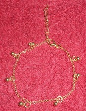 Fusskettchen goldene kugeln gebraucht kaufen Fusskettchen goldene kugeln gebraucht kaufen  Taarstedt