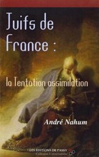 Juifs de France - la tentation assimilation by Nahum, André Book The Fast Free comprar usado  Enviando para Brazil
