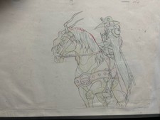 Boceto Cazador de Vampiros D Genga Dañado Leer Anime Manga D y Caballo segunda mano  Embacar hacia Mexico