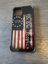 Usado, Capa profissional iPhone 12 bandeira americana We The People 1776 comprar usado  Enviando para Brazil