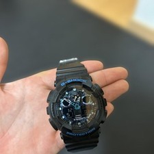 Relógio digital preto G-SHOCK GA-100 comprar usado  Enviando para Brazil