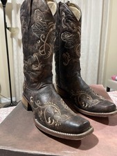 Botas ocidentais femininas Circle G bordadas libélula osso marrom L5079 comprar usado Botas ocidentais femininas Circle G bordadas libélula osso marrom L5079 comprar usado  Enviando para Brazil