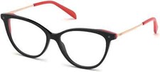 Armação de óculos ópticos Emilio Pucci EP5119 005 preto plástico olho de gato 55-15-140 comprar usado  Enviando para Brazil