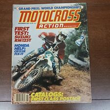 NOVEMBRO 1979 MOTOCROSS ACTION 125cc 250cc USGP BOB HANNAH RM125 KX250 VMX AHR, usado comprar usado  Enviando para Brazil