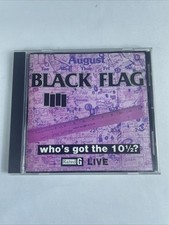 ✅ BLACK FLAG ✅ WHO'S GOT THE 10 1/2? CD ✅ LIVE HENRY ROLLINS HARDCORE PUNK ✅ comprar usado  Enviando para Brazil