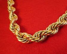 24 " 20MM 14KT Placcato Oro Grasso Run DMC Corda Bling Catenina comprar usado  Enviando para Brazil