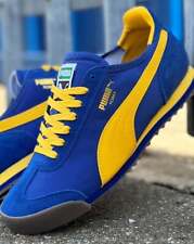Puma Roma OG Nylon Trainer Azul Royal/Amarelo comprar usado  Enviando para Brazil