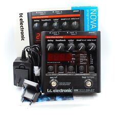 Pedal de efeitos de guitarra TC Electronic ND-1 Nova Delay com fonte de alimentação caixa original comprar usado  Enviando para Brazil