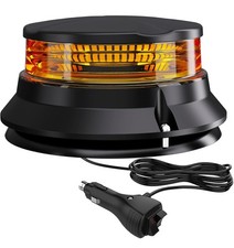 Lâmpada âmbar automática de carro magnética piscando farol estroboscópico luz de aviso LED de emergência comprar usado  Enviando para Brazil