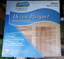 Hevea hardwood parquet d'occasion  Expédié en Belgium