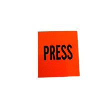 Press orange decal for sale  Wylie