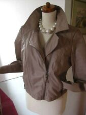 Faux leather jacket for sale  MATLOCK