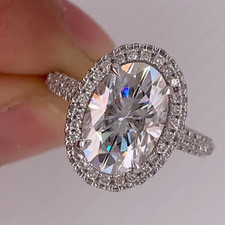 3.89ctw oval cut for sale  Bellmore