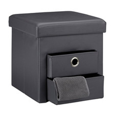 Relaxdays pouf contenitore usato  Roccagloriosa