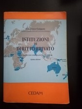 Galgano istituzioni diritto usato  Genova