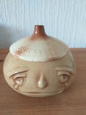 sylvac onion face pot for sale  SOUTHPORT