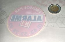Alarm protected sticker d'occasion  Expédié en Belgium