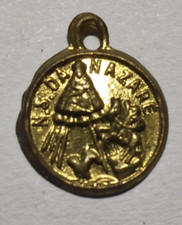 Antigo antigo mini medalha religiosa pingente de metal Nossa Senhora Naraze milagre Portugal comprar usado  Enviando para Brazil