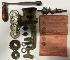 Vintage meat mincer for sale  BRIGG