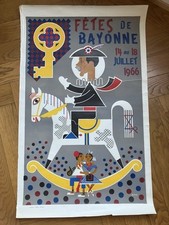 Affiche fêtes bayonne d'occasion  Ferney-Voltaire