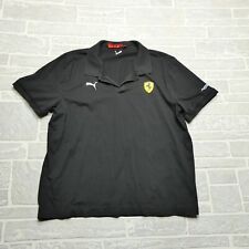 Usado, Camisa polo Ferrari x PUMA Pit Crew adulto GG preta manga curta Räikkönen 04 comprar usado  Enviando para Brazil