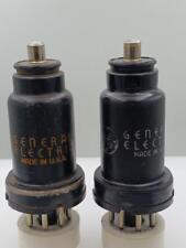 Par de tubos sérios de metal GE 6K7 teste NOS 1750gm e 1550gm T24, usado comprar usado  Enviando para Brazil