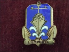 Insigne marine. emporté. d'occasion  Vichy