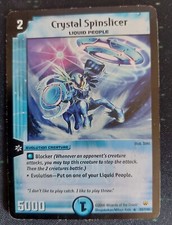 Crystal Spinslicer Duel Masters oryginalna karta, używany na sprzedaż  PL