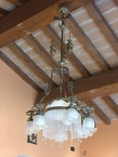 Lampadario liberty originale usato  Piombino