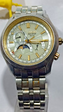 Usado, 8651-S042793 CITIZEN ECO-DRIVE MOON PHASE MOSTRADOR DOURADO RELÓGIO MASCULINO JC-72 comprar usado  Enviando para Brazil