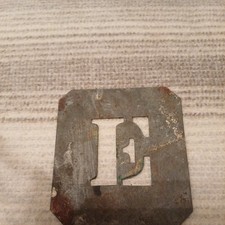 Vintage letter metal for sale  GRANTHAM