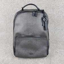 Mochila Tumi Gail cinza couro preto acabamento Stanton laptop bolsa de viagem para viagem comprar usado  Enviando para Brazil