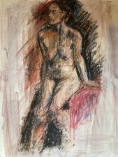 Female nude sketch for sale  ALNESS