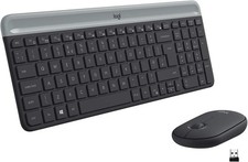 Logitech MK470 Slim Bezprzewodowa klawiatura i mysz Połączenie QWERTZ na sprzedaż  PL