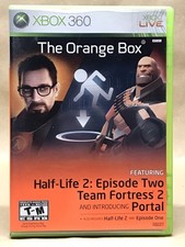 XBOX 360 THE ORANGE BOX HALF LIFE TWO TEAM FORTRESS 2 PORTAL CIB MANUAL COMPLETO comprar usado  Enviando para Brazil