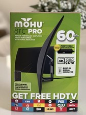 Mohu - Antena HDTV amplificada interior Arc Pro alcance de 60 millas - negra segunda mano  Embacar hacia Mexico